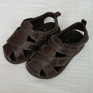 Brown sandals